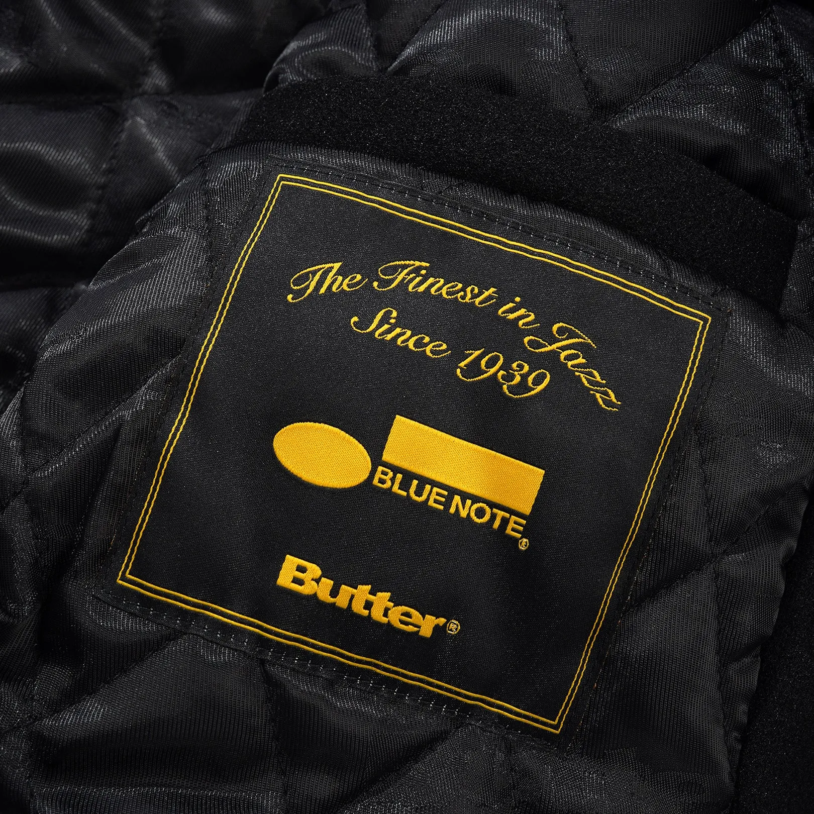 Butter Goods / Blue Note Varsity Jacket Navy / Cream Sale