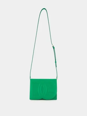 Calfskin DG Logo Crossbody Bag