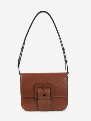 Caramel leather Touch Me bag