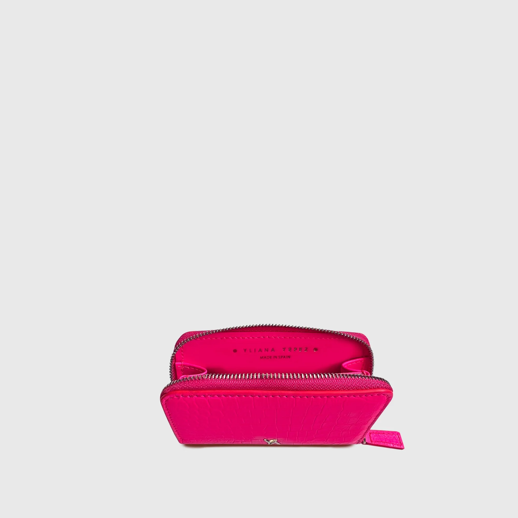 Card holder neon pink