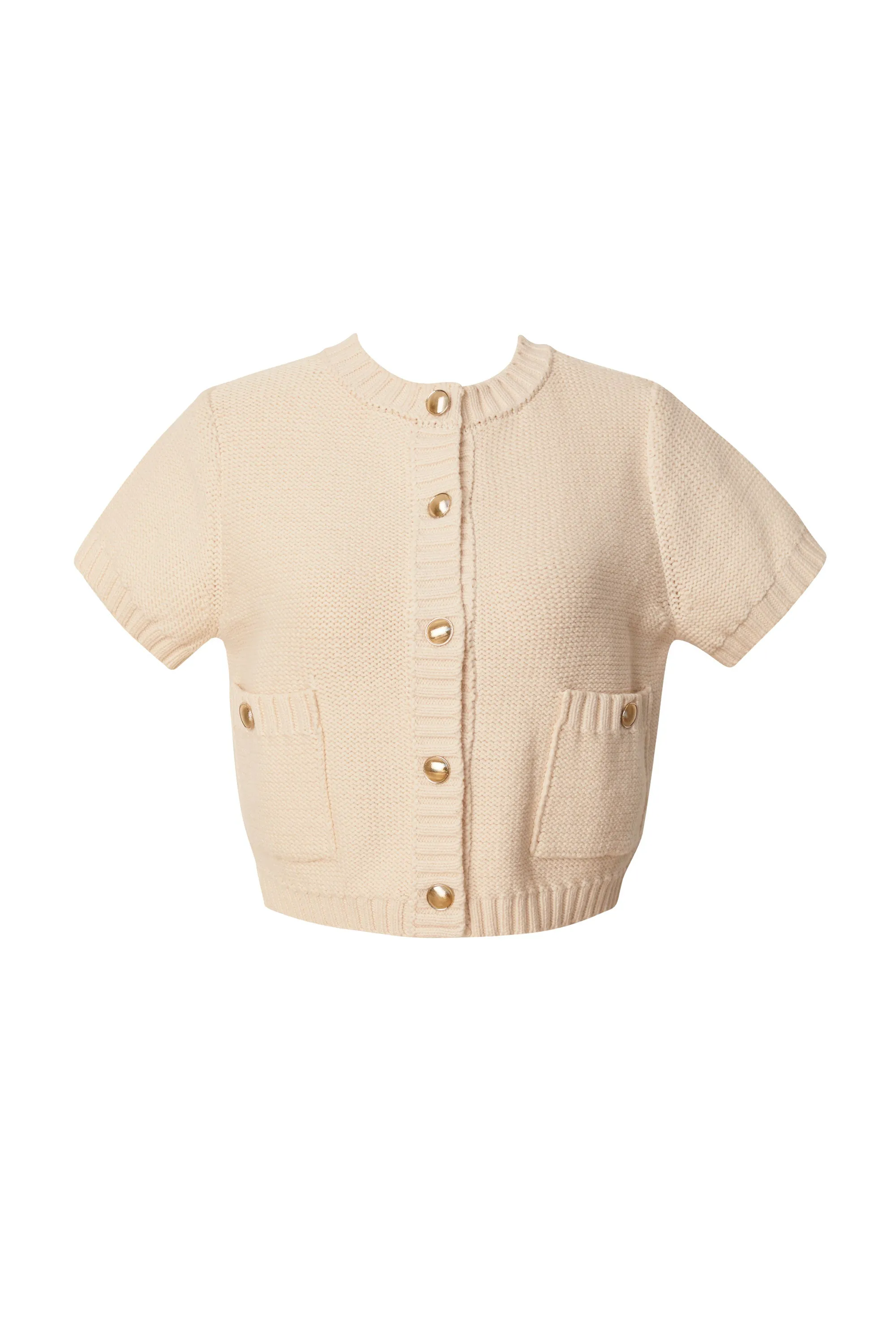 Caterina Short Sleeve Knit Cardigan