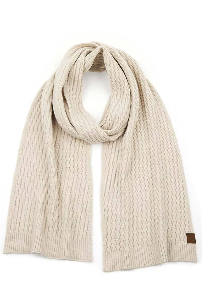 C.C Honey Comb Pattern Scarf