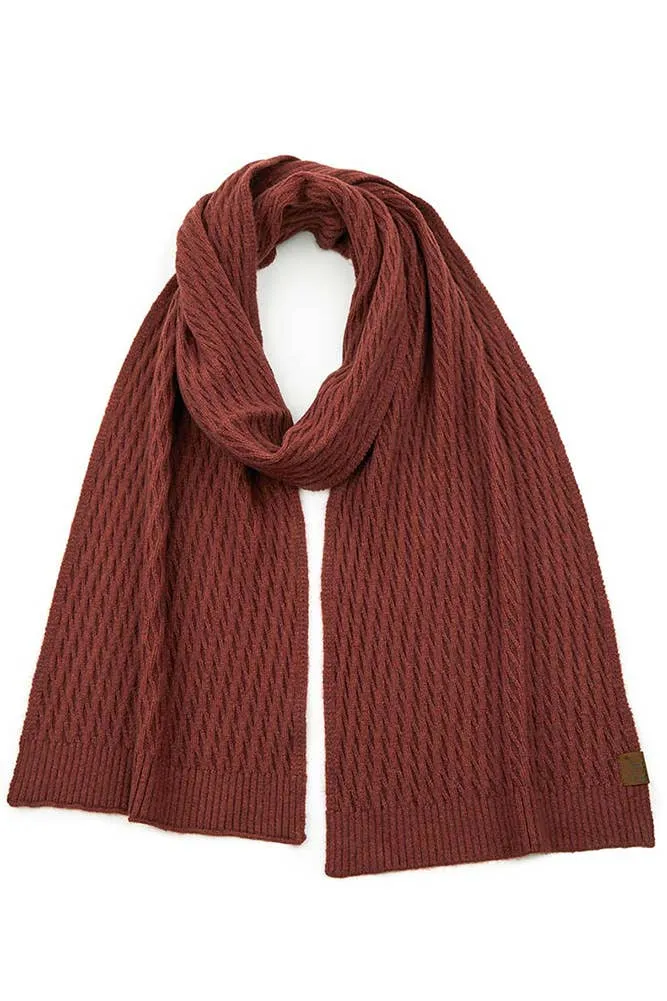 C.C Honey Comb Pattern Scarf