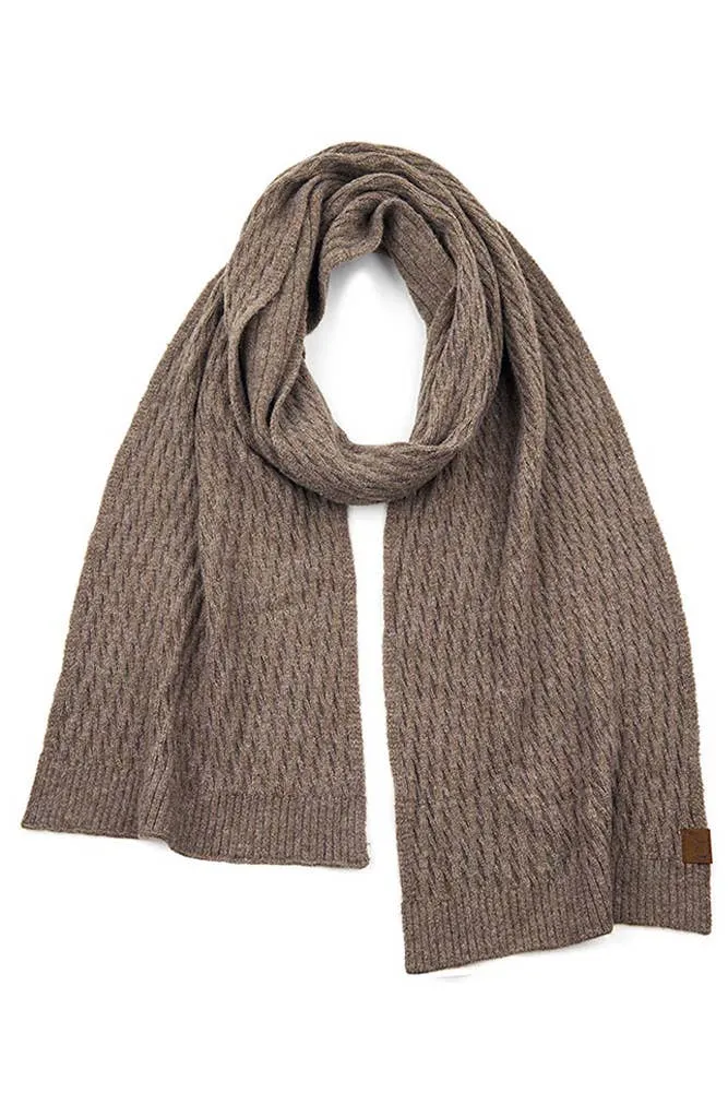 C.C Honey Comb Pattern Scarf