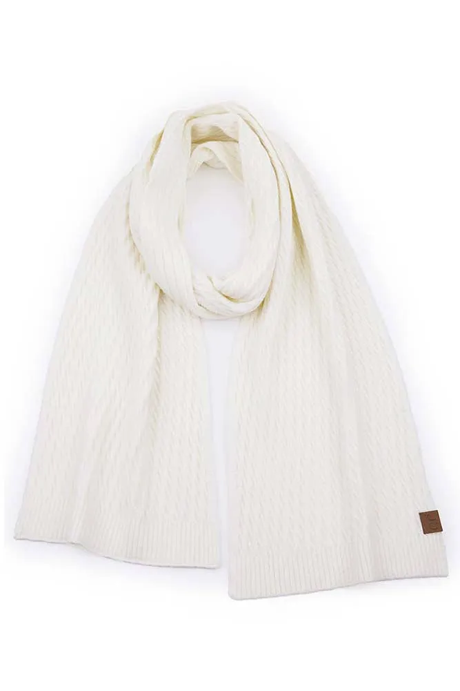 C.C Honey Comb Pattern Scarf
