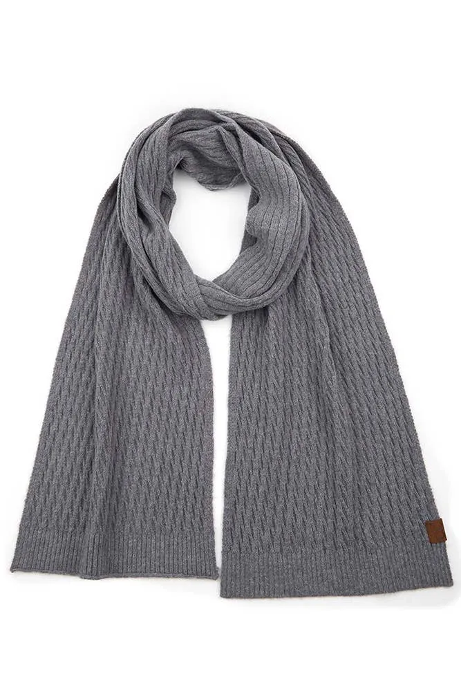 C.C Honey Comb Pattern Scarf