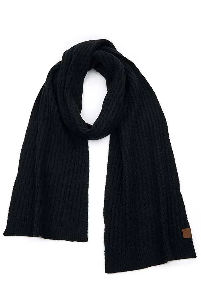 C.C Honey Comb Pattern Scarf