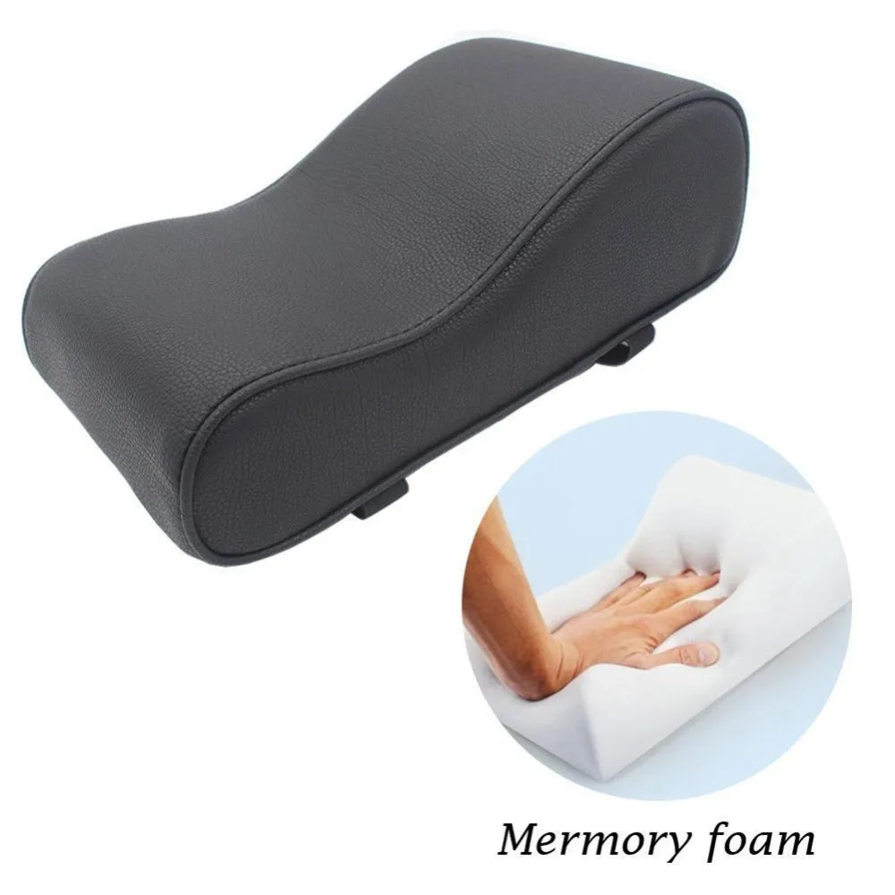 Center Console PU Leather Car Armrest Cushion - Black,Brown,Beige