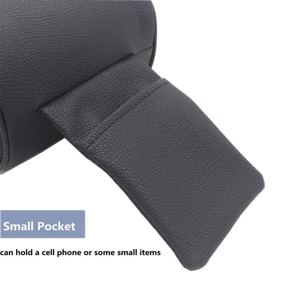 Center Console PU Leather Car Armrest Cushion - Black,Brown,Beige