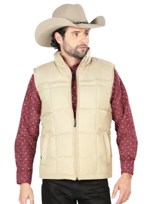 Chaleco Acolchado Ultraligero Calidad AAA Beige para Hombre 'El General' - ID: 43343