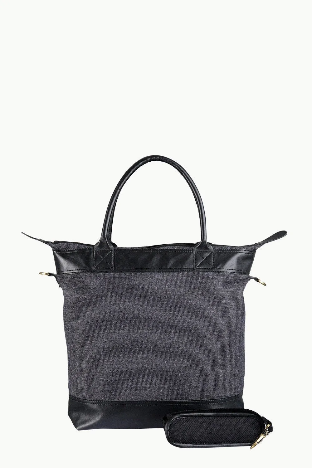 Charcoal Twill Urban Tote Bag