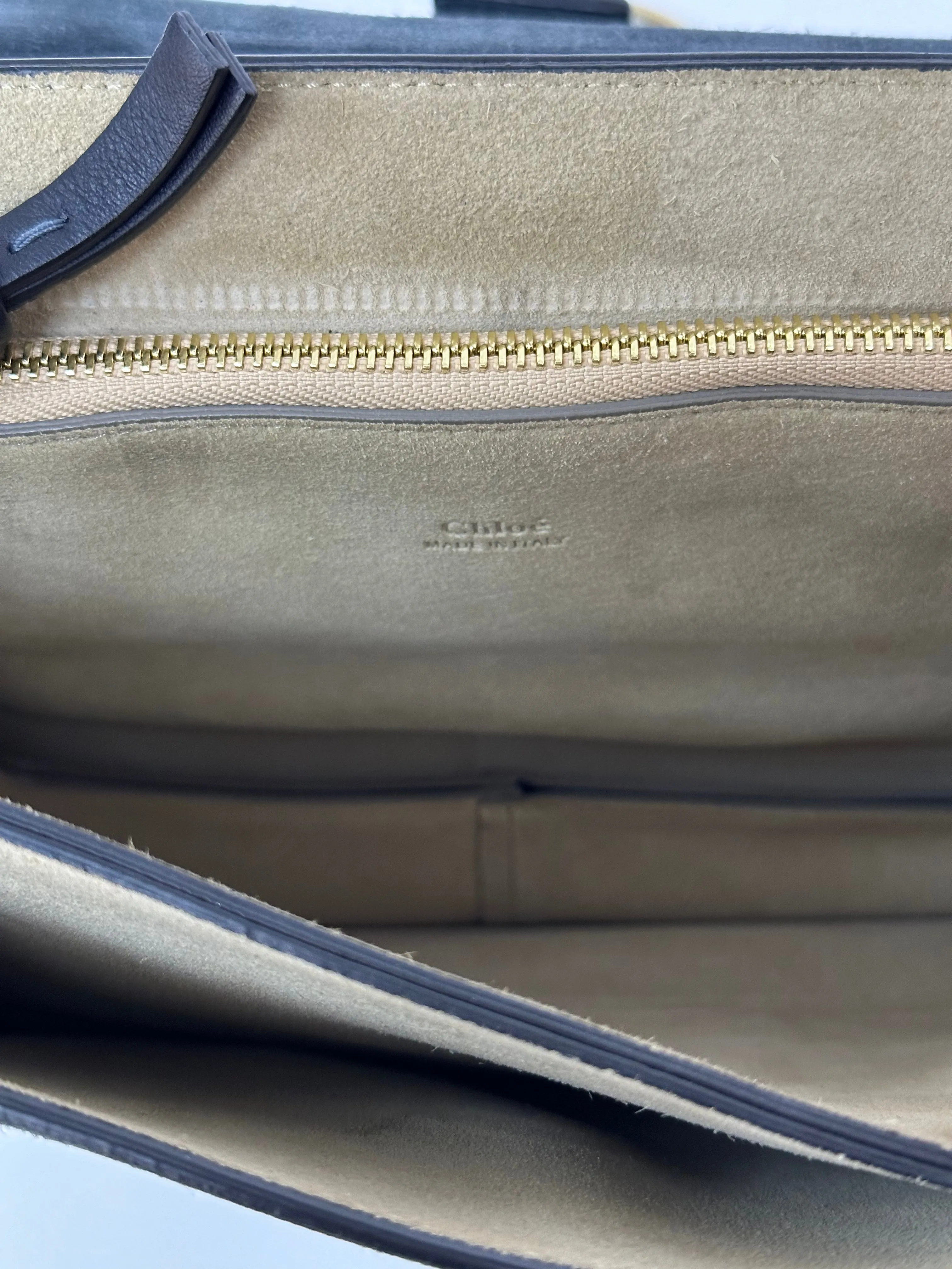 Chloé Faye Suede Studded Shoulder Bag*