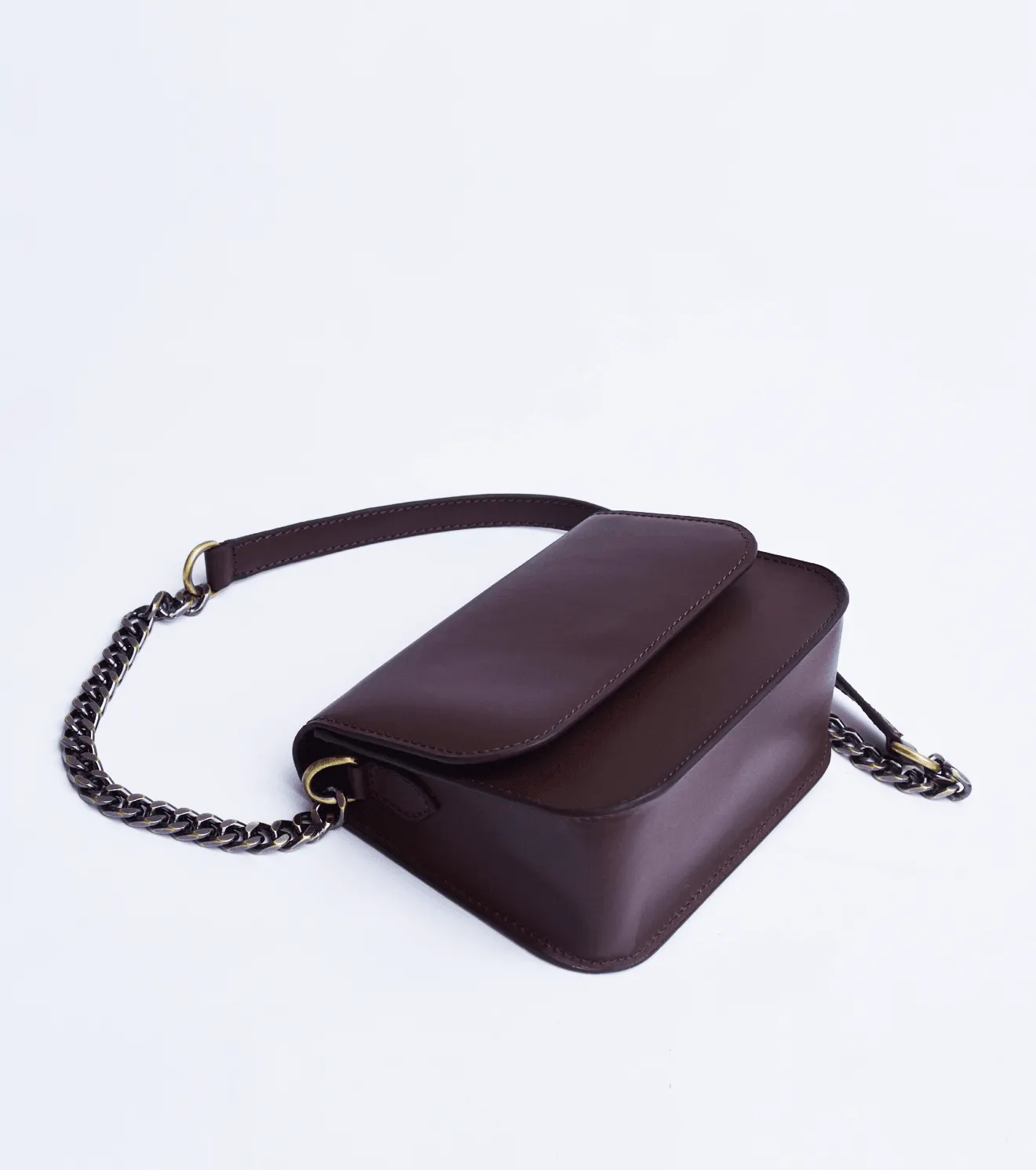 Chocolate mini crossbody