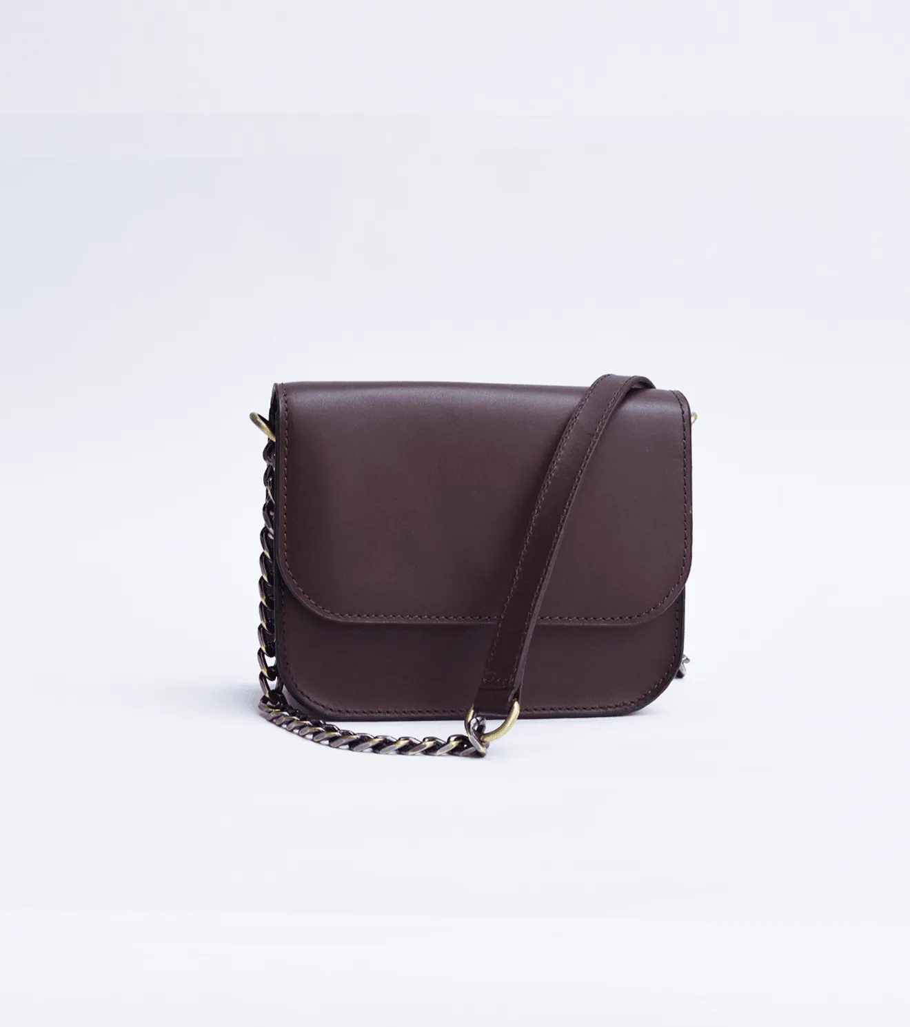 Chocolate mini crossbody