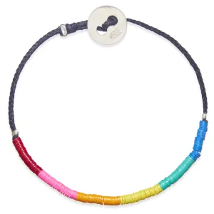 Classic Beach Bracelet in Rainbow