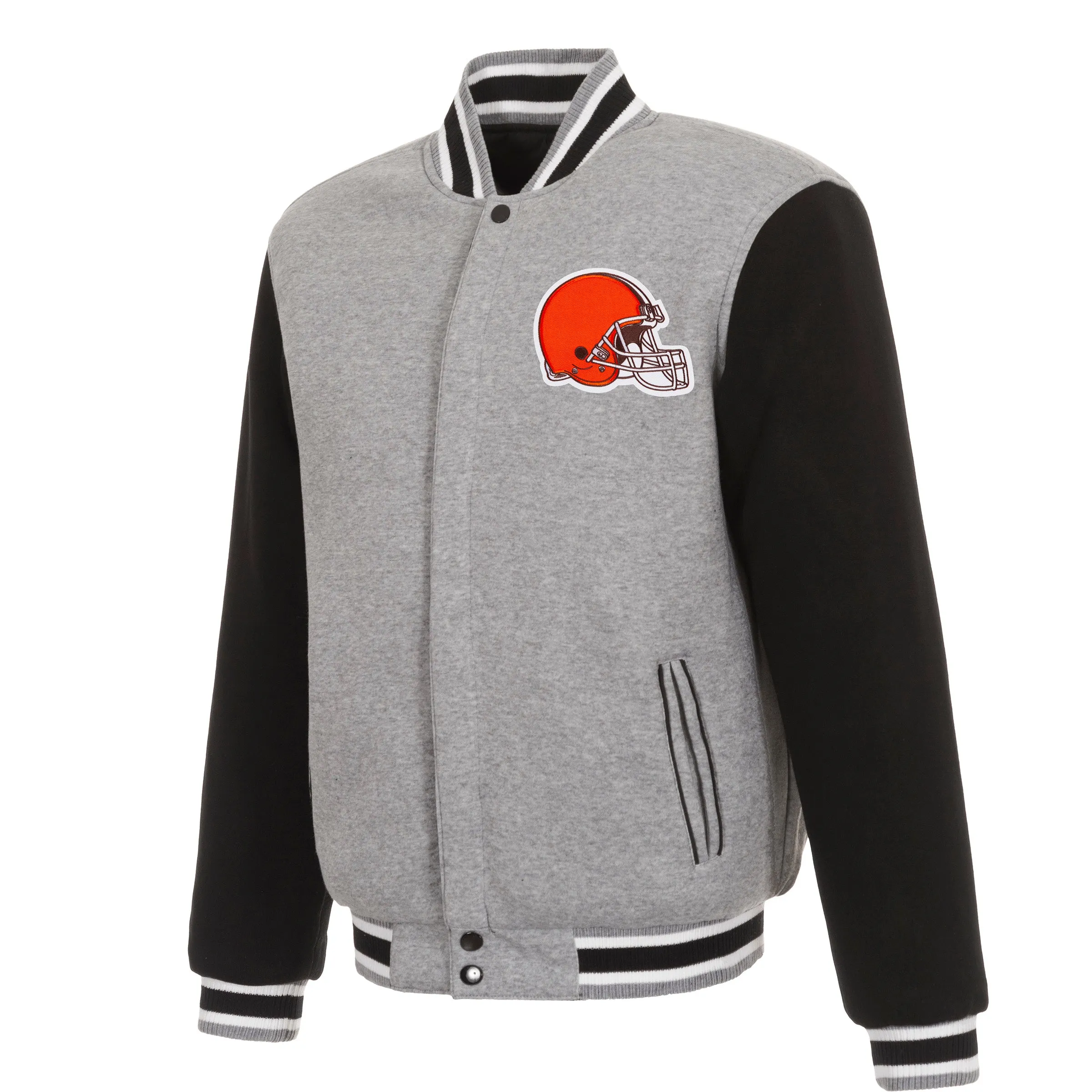 Cleveland Browns Two-Tone Fleece Jacket