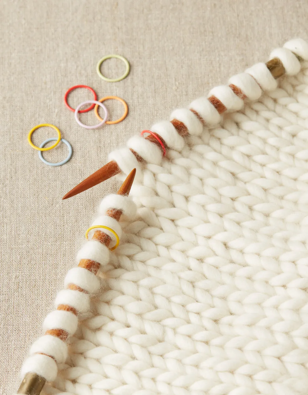 Cocoknits Colored Stitch Markers - Jumbo