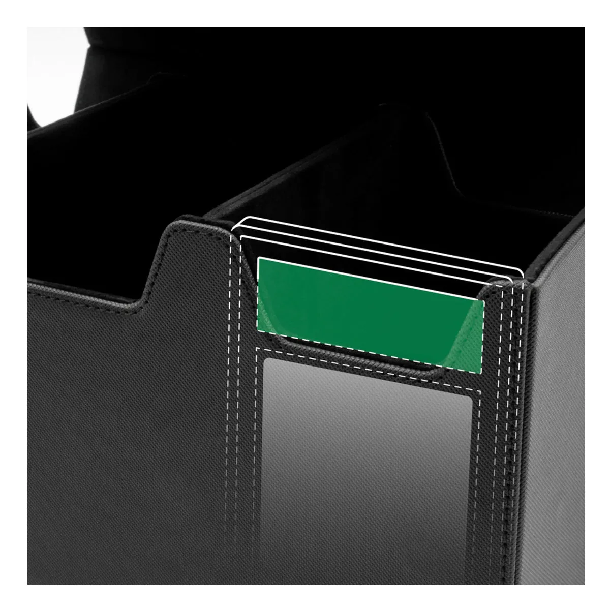 Collector's Series Graded Card Storage Case – Large - BLACK