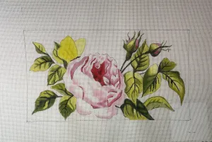 Colors of Praise FF231 Pink Rose/ Butterfly