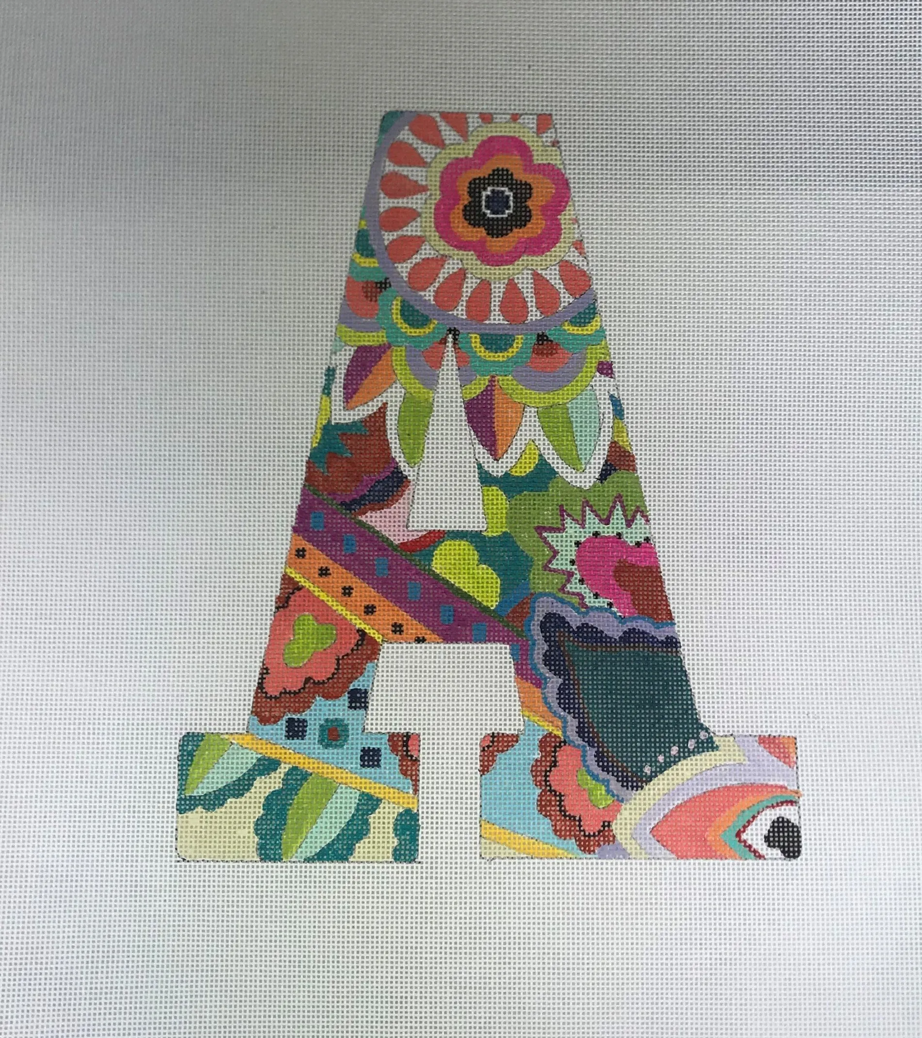 Colors of Praise Letter A