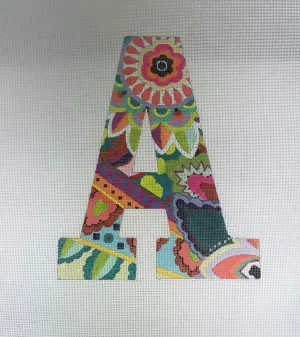Colors of Praise Letter A