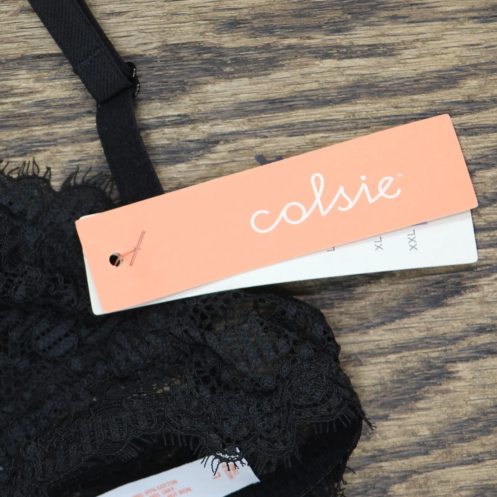Colsie Women's Lace Triangle Bralette P4617