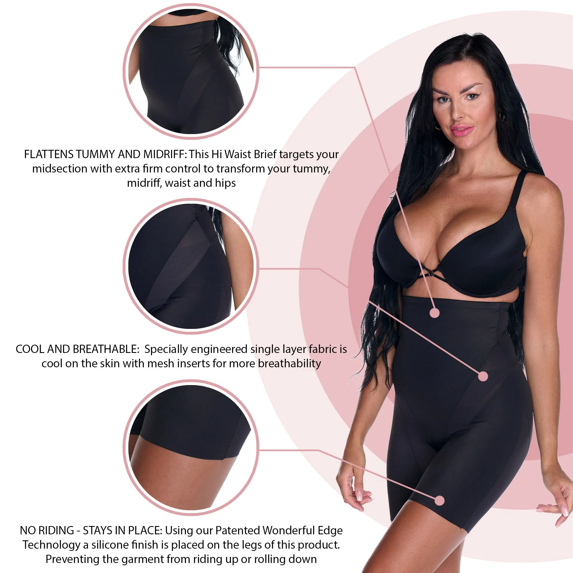 Cooling Hi Waist Thigh Slimmer