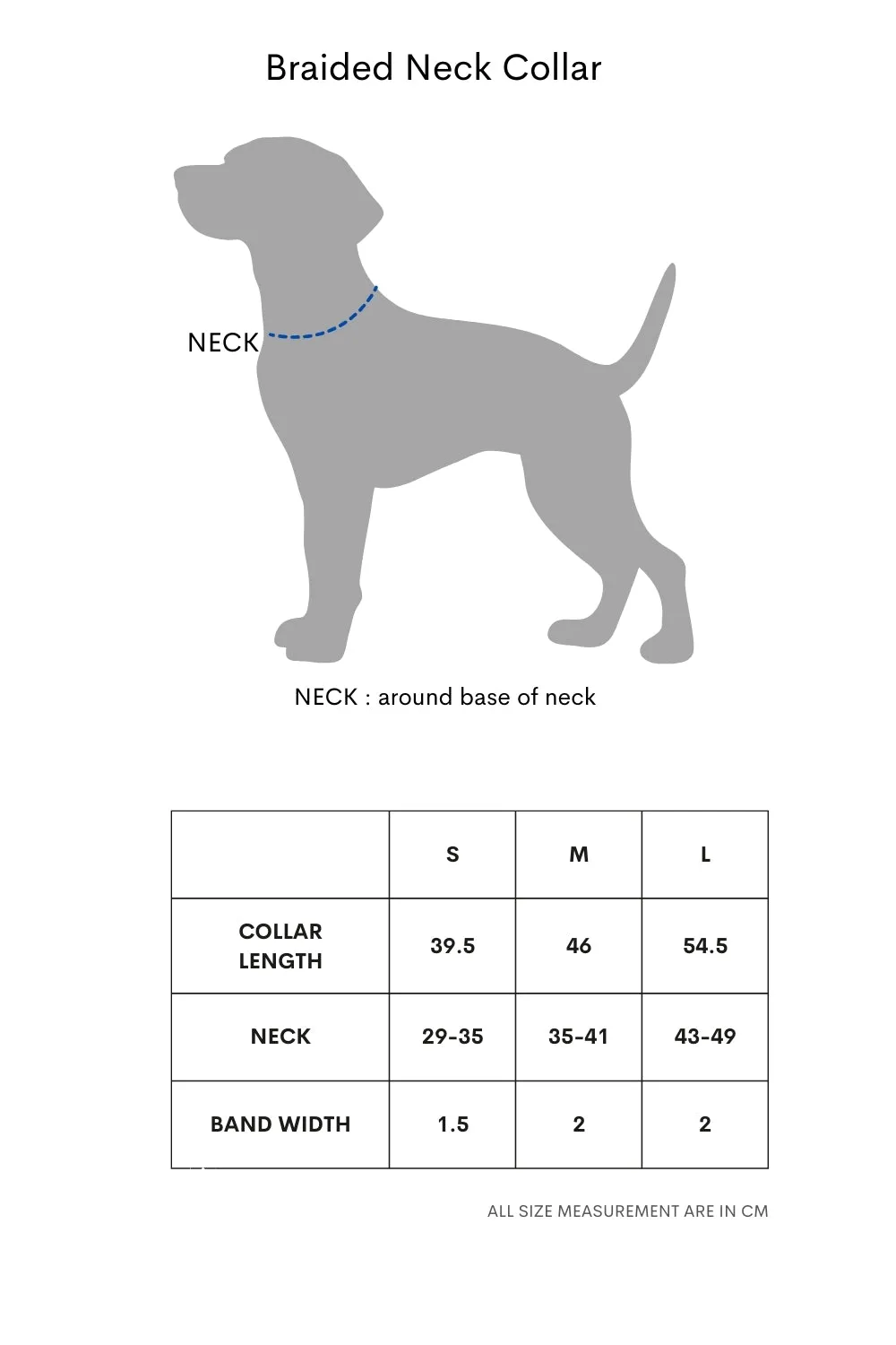 [COSONNE] Braided Neck Collar(for pet)