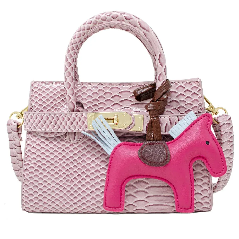 Crocodile Pony Handbag