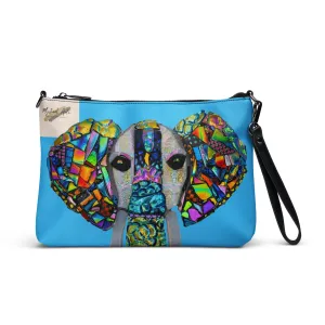 Crossbody bag dichroic elephant
