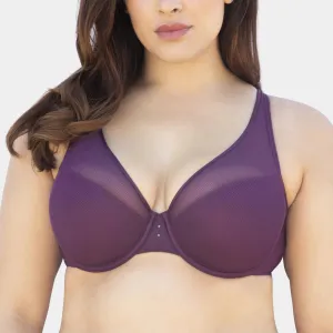 Curvy Couture - High Apex Diamond Net Bra