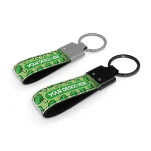Custom PU Leather Keychain