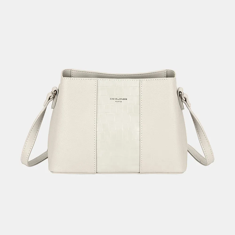 David Jones PU Leather Crossbody Bag