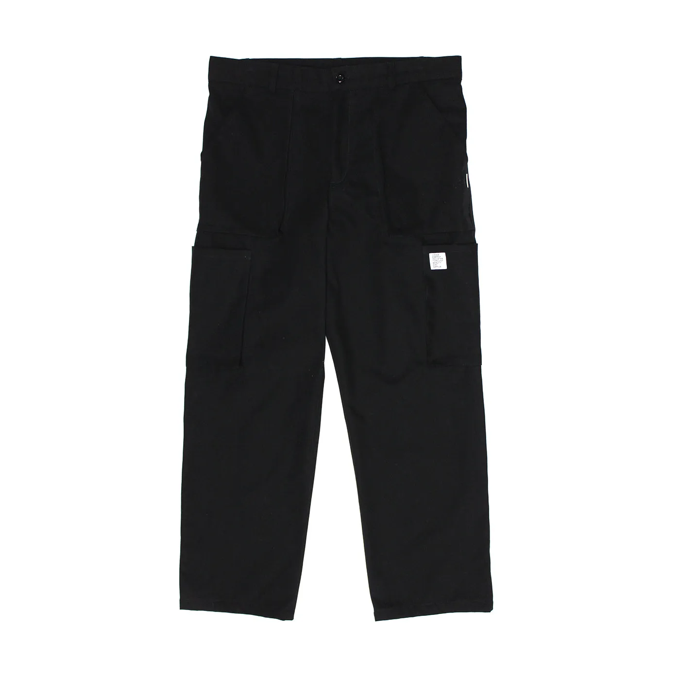 DBU Canvas Cargo Pant (Black)
