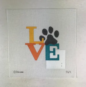 Denise DeRusha Designs DD-564 We Love Pets