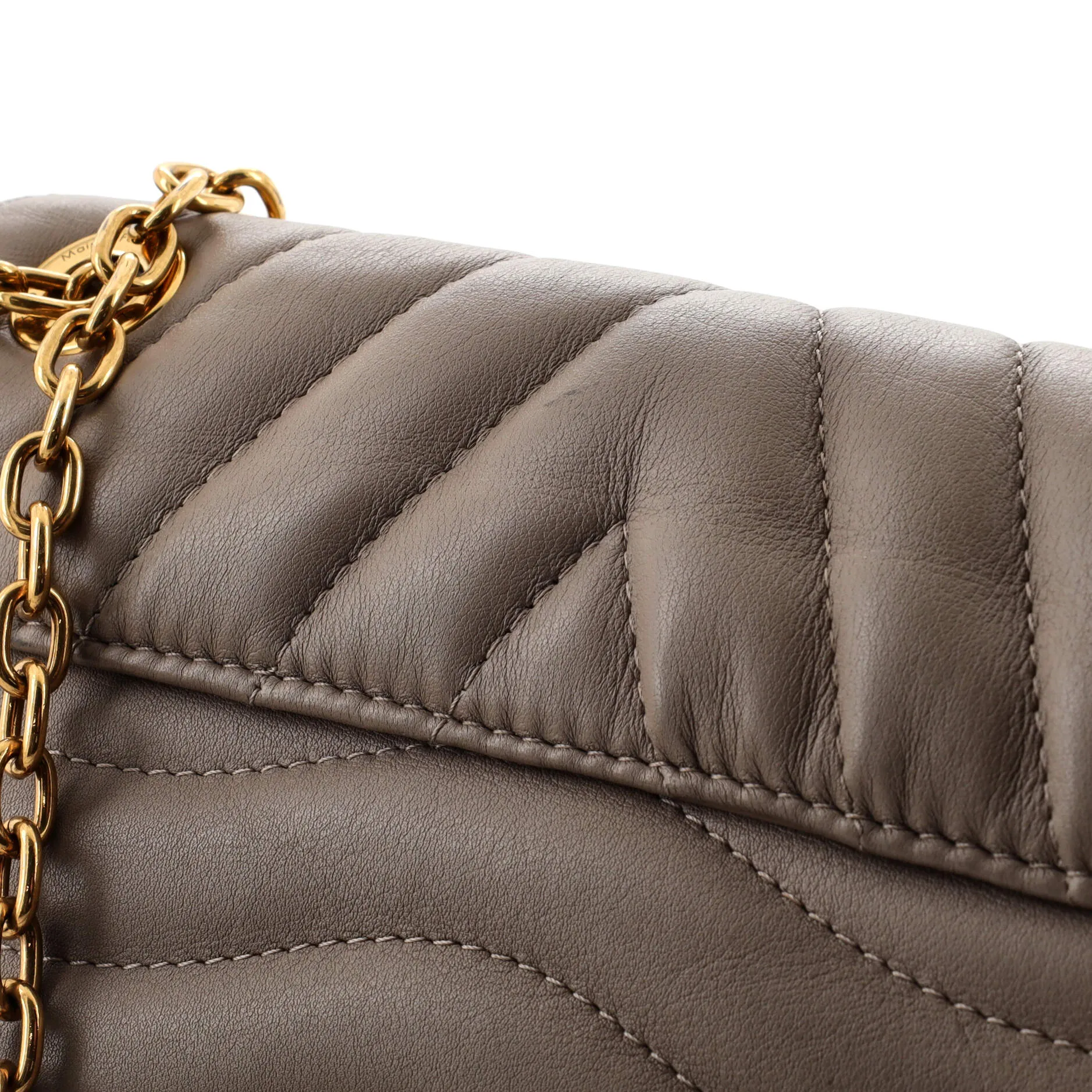 Designer New Wave Chain Bag NM Quilted Leather MM