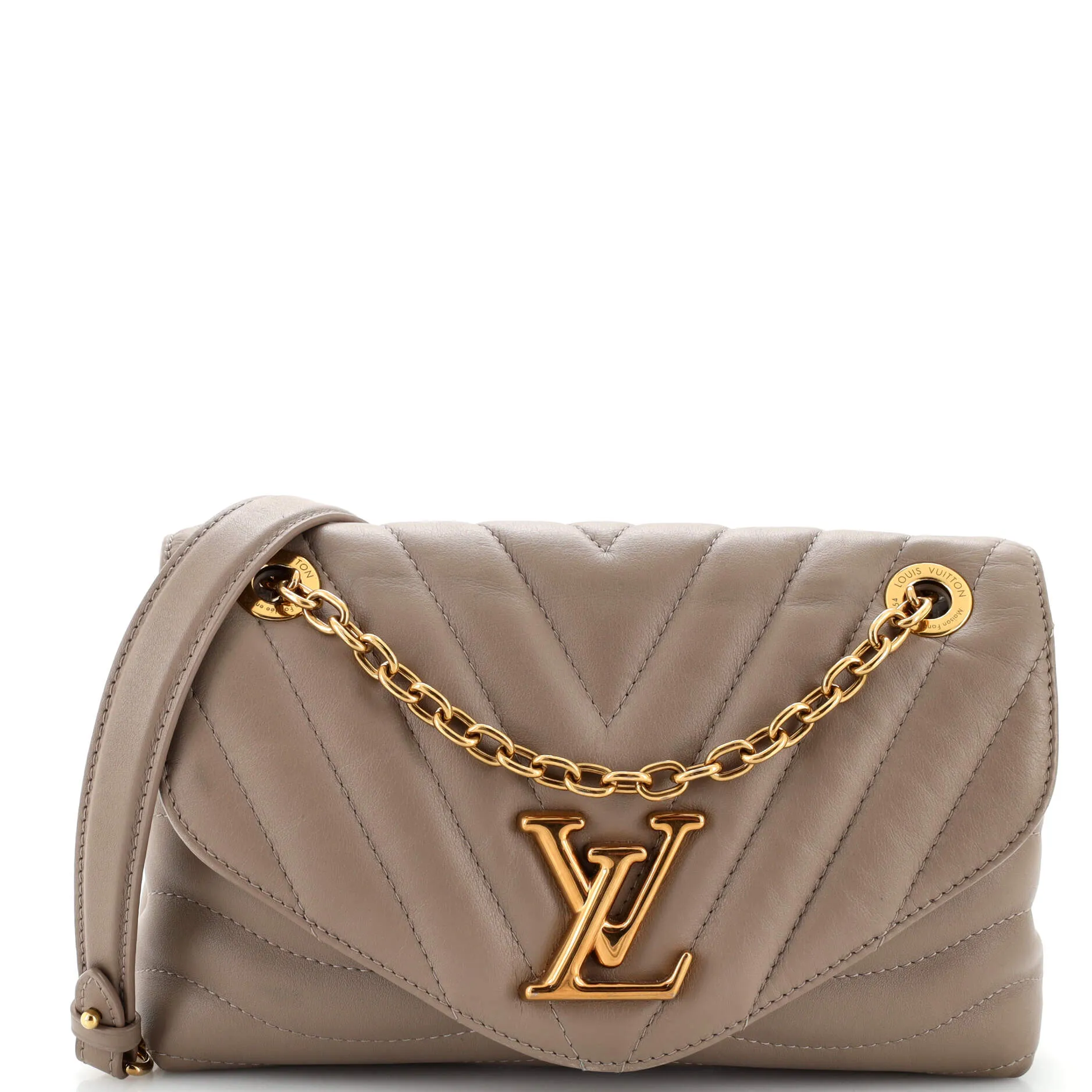 Designer New Wave Chain Bag NM Quilted Leather MM