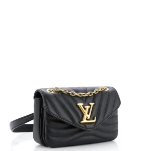 Designer New Wave Chain Bag NM Quilted Leather PM