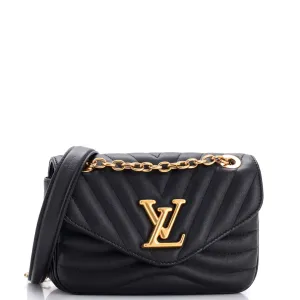 Designer New Wave Chain Bag NM Quilted Leather PM