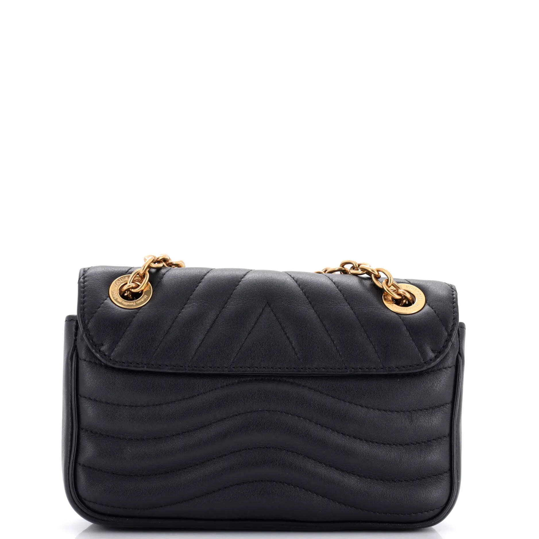 Designer New Wave Chain Bag NM Quilted Leather PM