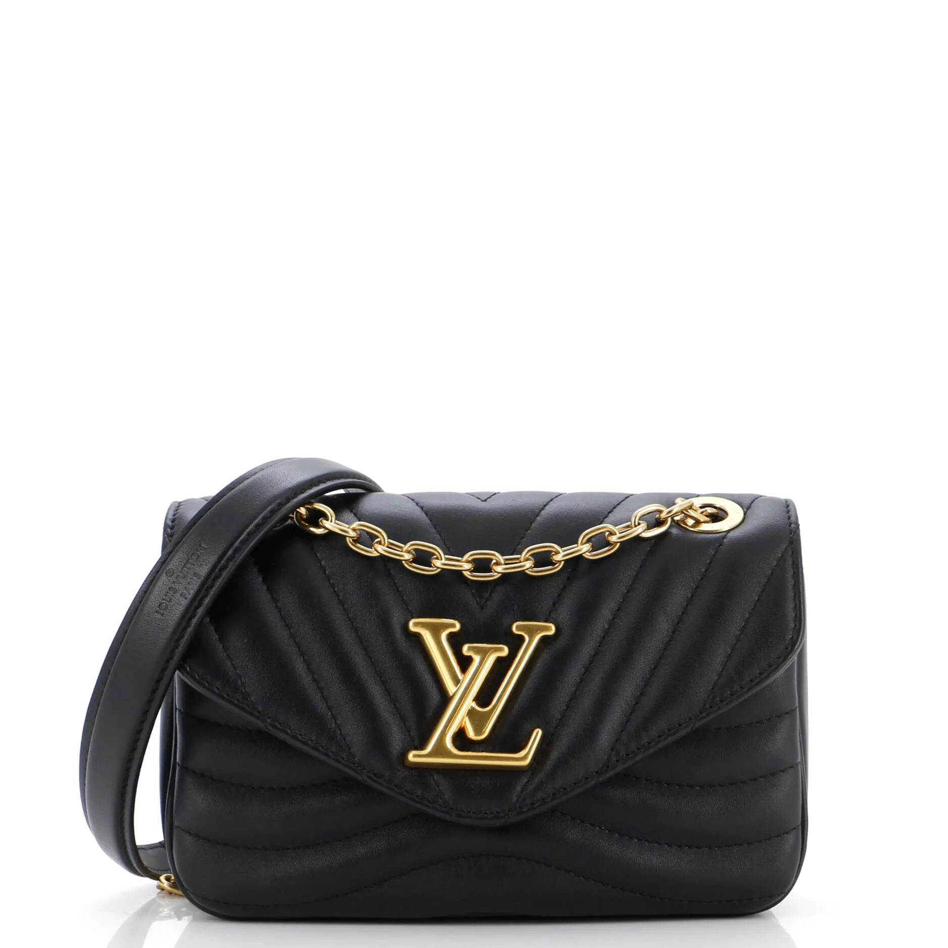 Designer New Wave Chain Bag NM Quilted Leather PM