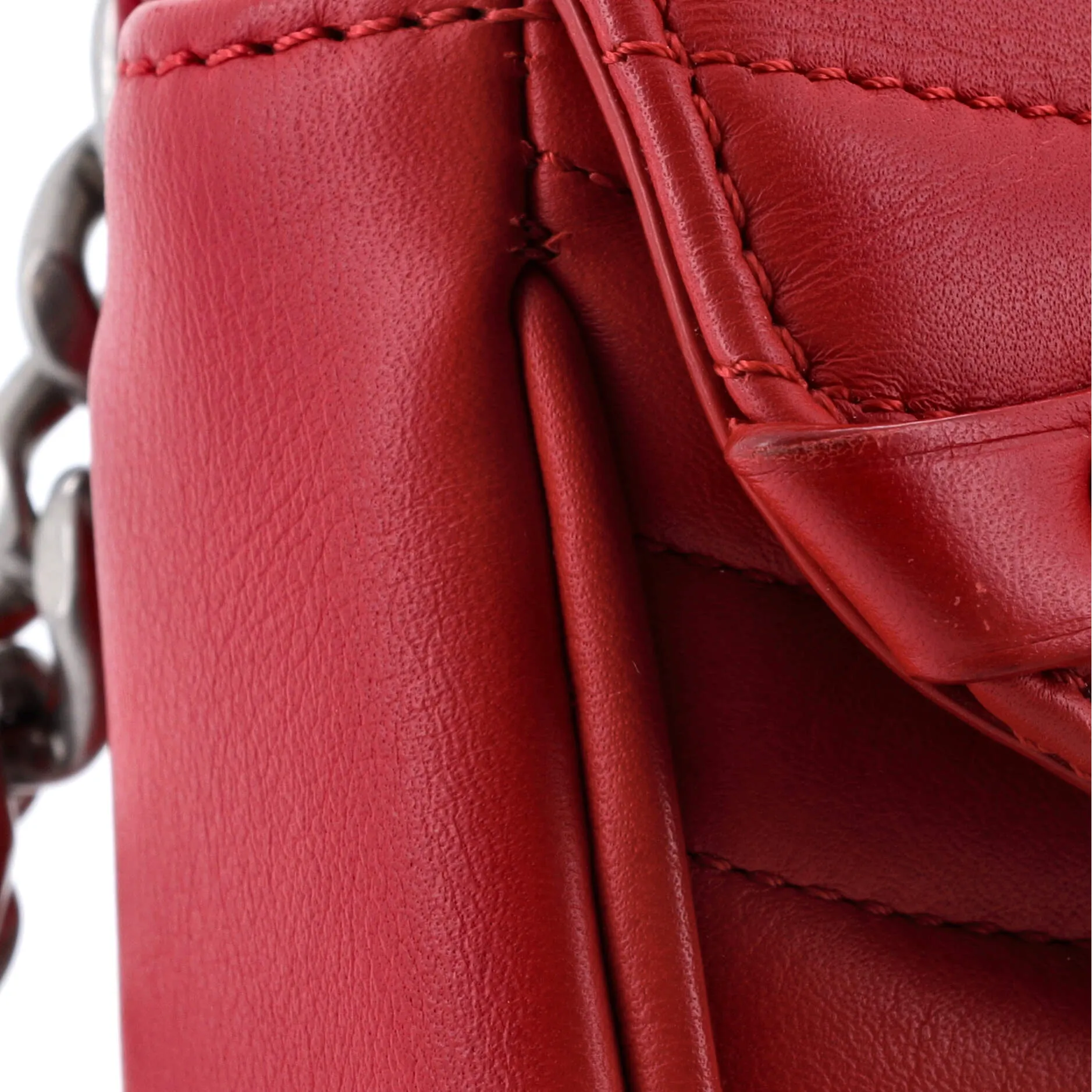 Designer New Wave Chain Bag Quilted Leather PM