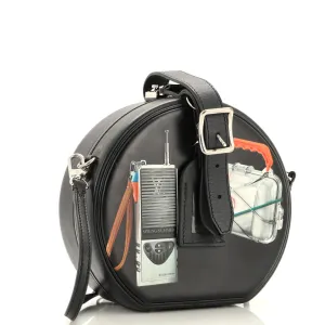 Designer Petite Boite Chapeau Bag Limited Edition Stickers Leather