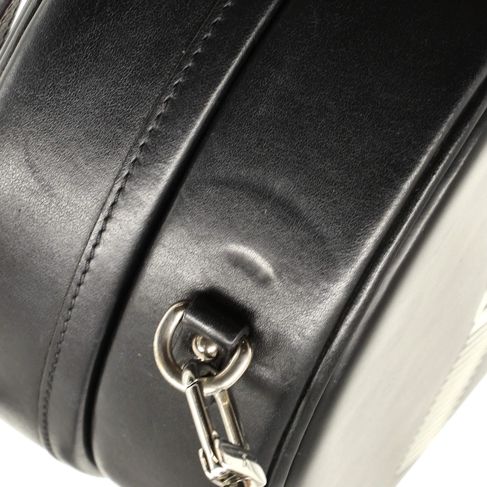 Designer Petite Boite Chapeau Bag Limited Edition Stickers Leather