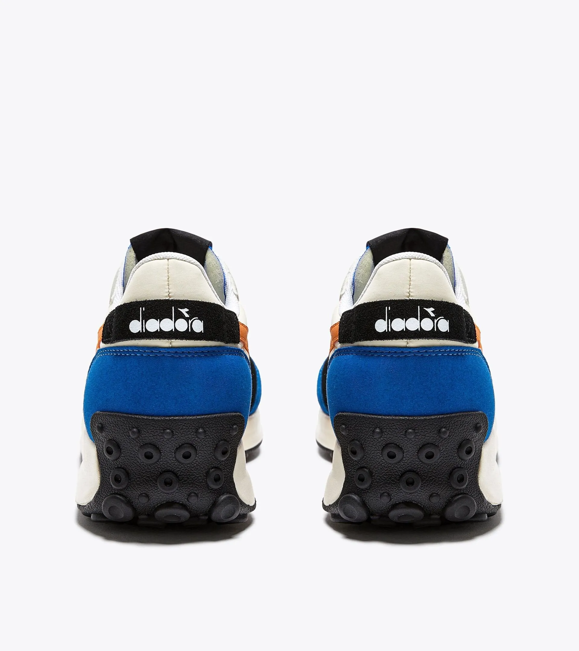 Diadora Race NYL Trainers White/Snorkel Blue