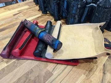 Dice Scroll - Fire Mage Red