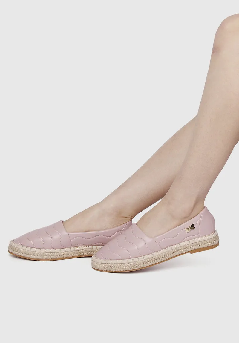 Disney Dumbo Little Side Kick Rounded Toe Slip Ons & Espadrilles (Pink)