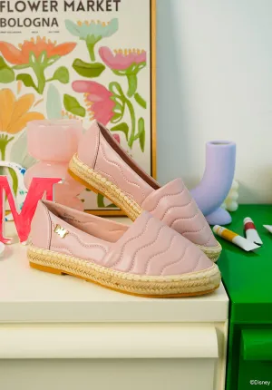 Disney Dumbo Little Side Kick Rounded Toe Slip Ons & Espadrilles (Pink)
