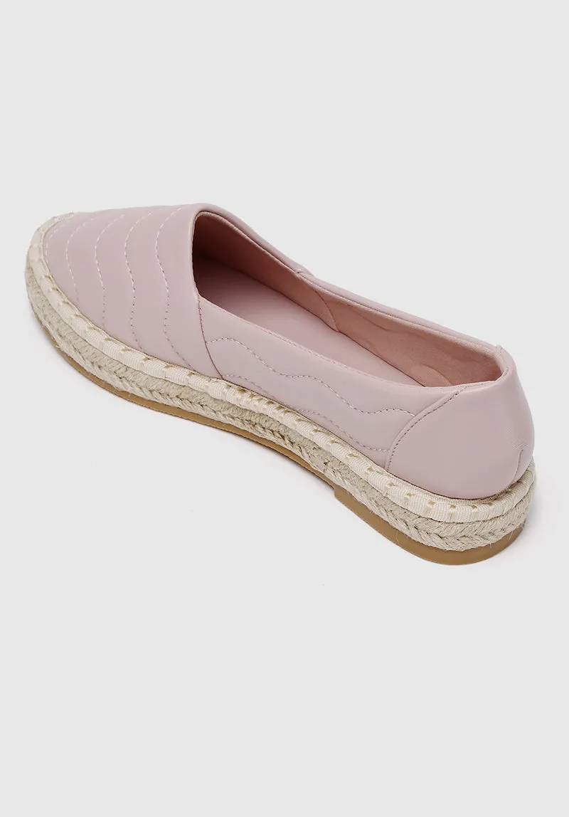 Disney Dumbo Little Side Kick Rounded Toe Slip Ons & Espadrilles (Pink)