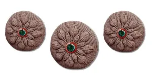 Embossed Mandala Pillow Pattern